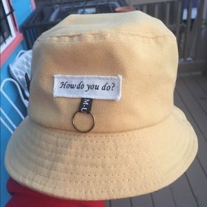 Cute Yellow Bucket Hat